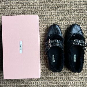 Miu Miu ballet flats